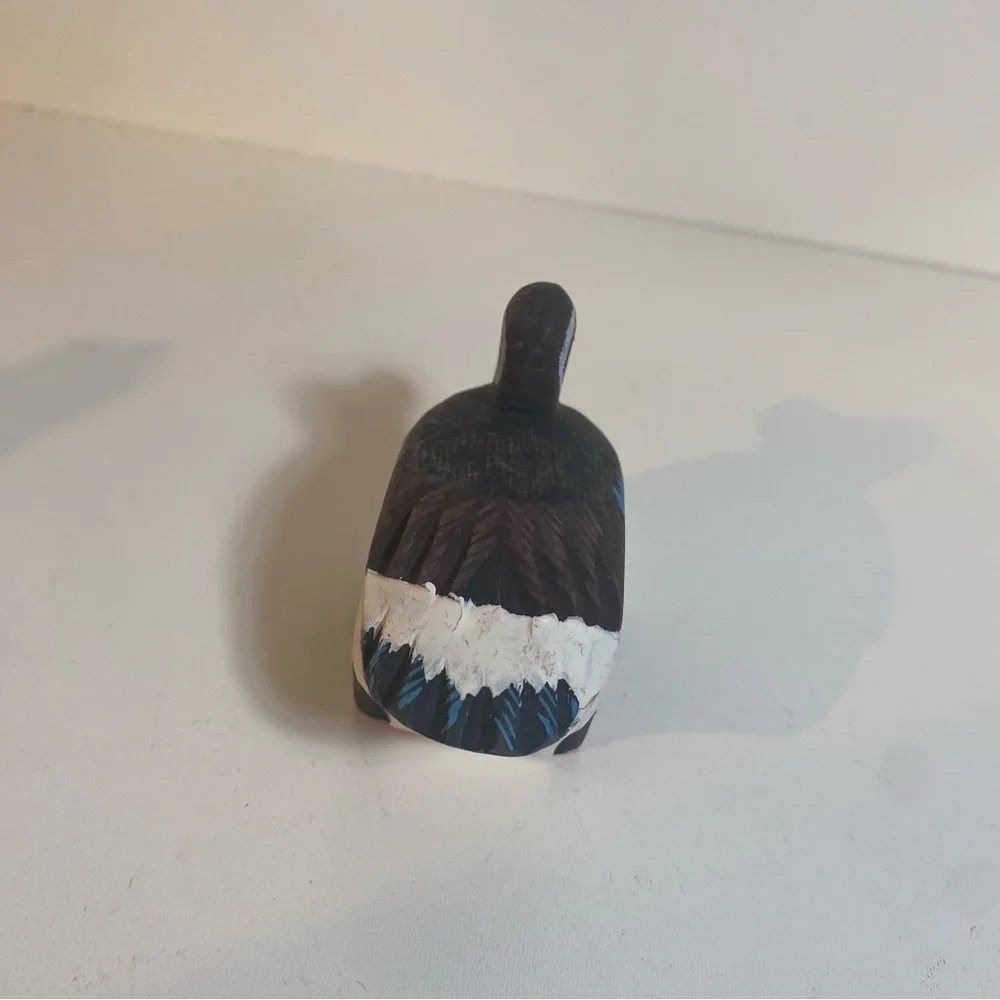 Set of 6 Wooden Painted Duck Decoy Napkin Holders